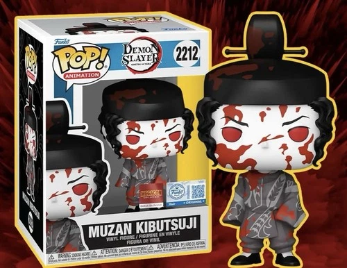Muzan Kibutsuji Funko Pop Megacon Stickered Demon Slayer Pre Order