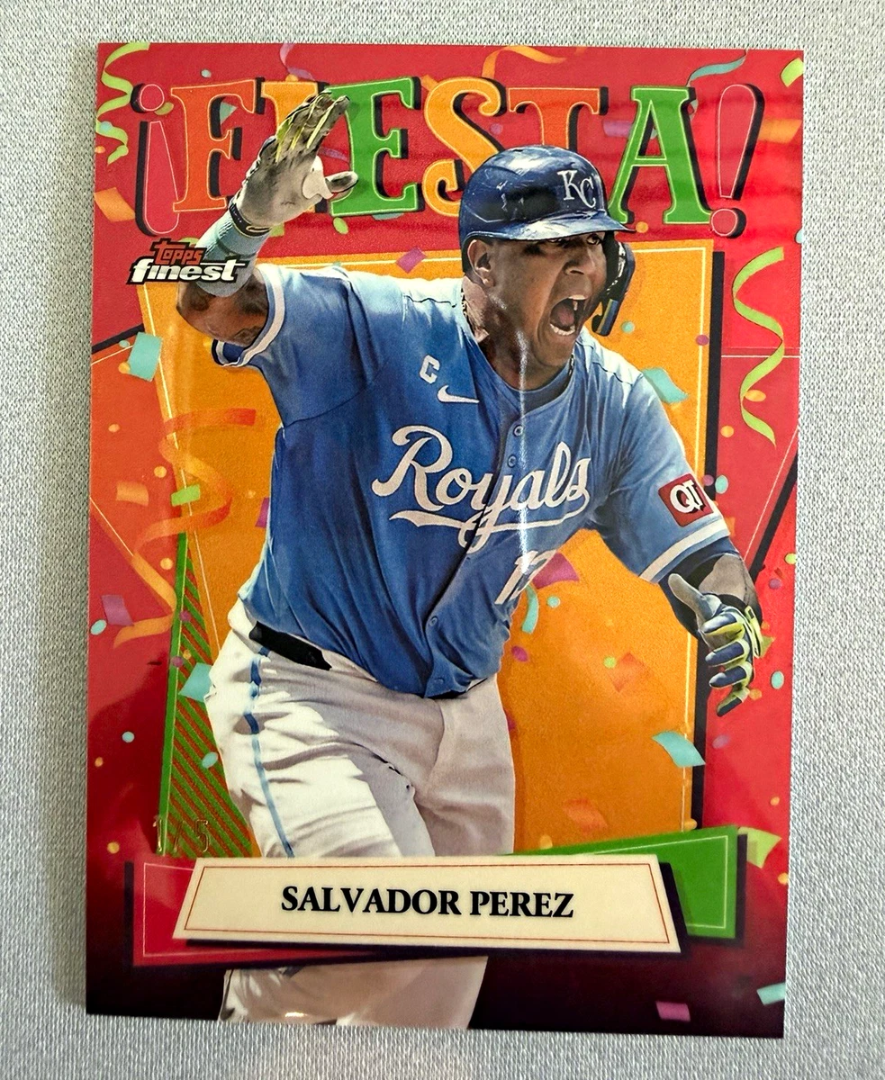 Salvador Perez Baseball Serial Numbered Sports Trading Cards