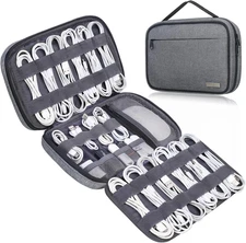 Cord Organizer Travel, Cable Organizer Bag Case, Portable Electronics Organizer 