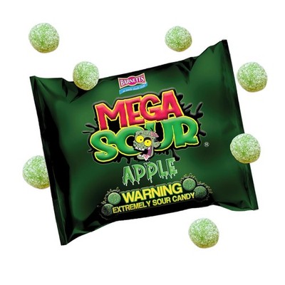 Barnetts - Mega Sour Candy Apple 104g - Trendy Sweet Bags - Traditionally Handma