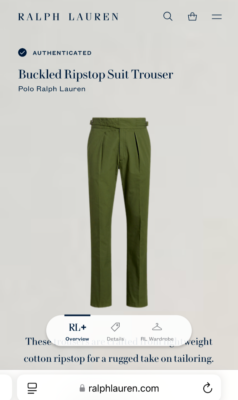 POLO RALPH LAUREN グルカパンツ カーキ 現行タグ W34 POLO RALPH LAUREN グルカパンツ カーキ 現行タグ W34