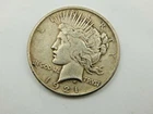 1921 $1 Peace Silver Dollar High Relief in VF Condition   (1009)