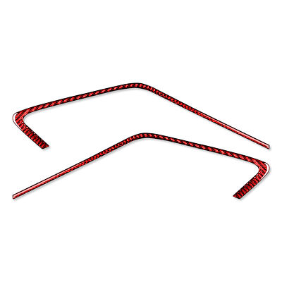 Genuine Carbon Fiber Inner Door Panel Trim for Porsche 718 Cayman 2017-2025