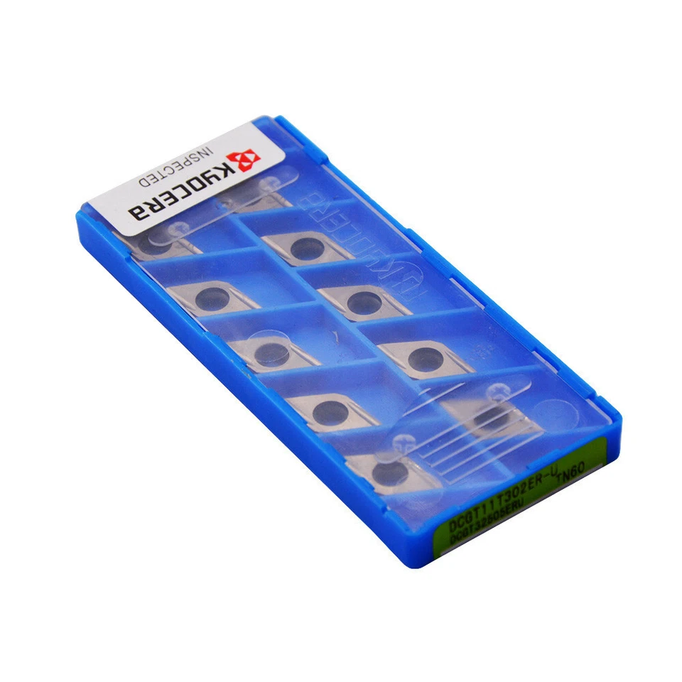 10pcs TN60 DCGT32505ERU DCGT11T302ER-U Cermet Inserts CNC carbide blade - Image 2 of 3