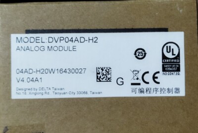 1pcs new delta DVP04AD-H2