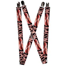 Men's Suspender-Bacon, Multicolor, One Size