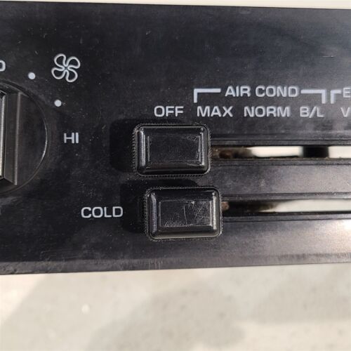 86-89 Corvette C4 Climate Control Hvac Control Screen W/ Indy 500 Emblem Aa7245 - Picture 2 of 13
