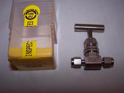 HAM-LET H-300-SS-L-R-1/8-M STAINLESS STEEL NEEDLE VALVE 1/8'' NEW IN BOX