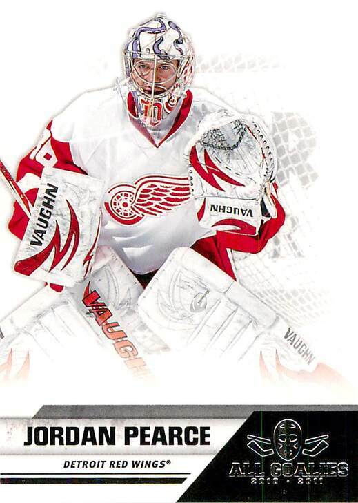 Jordan Pearce 29 2010-11 Panini All Goalies