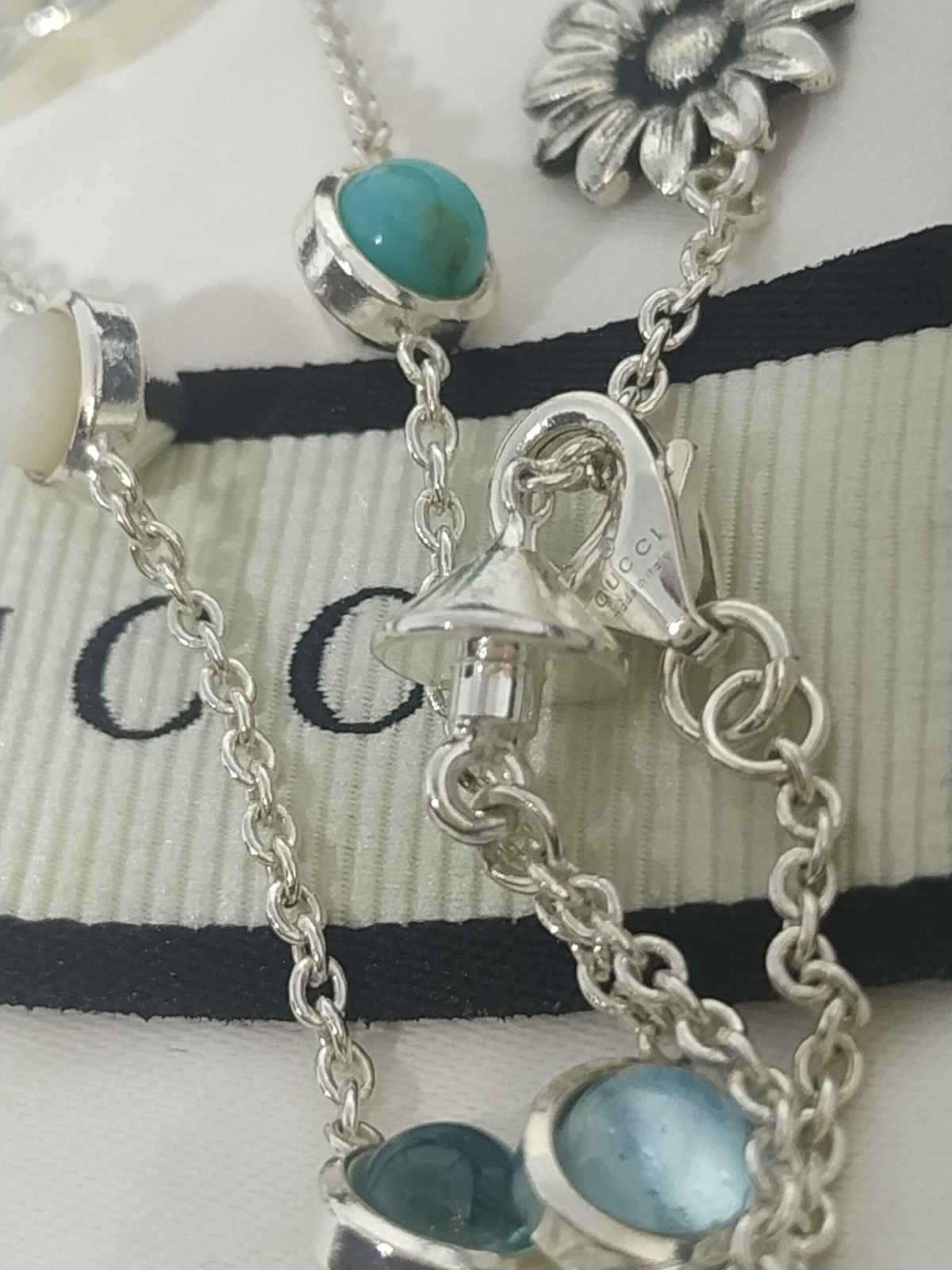 Gucci GG Marmont Flower Bracelet Gem