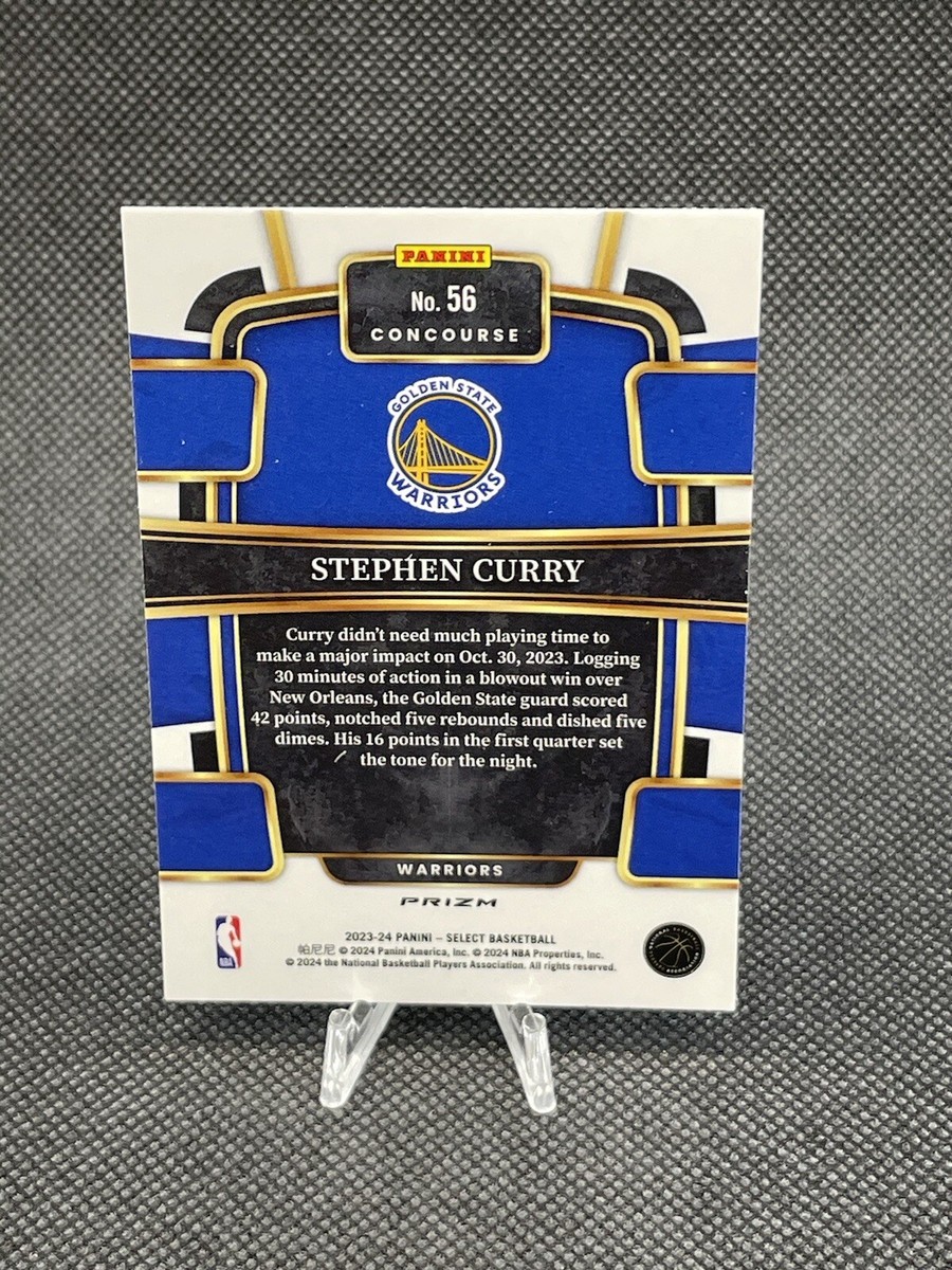 2023 Panini Select Stephen Curry Green White Purple Prizm