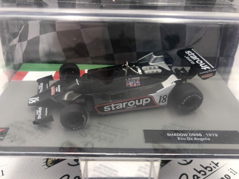 Die Cast Shadow Dn9b 1979 Helium De Angelis Formula 1 Collection 