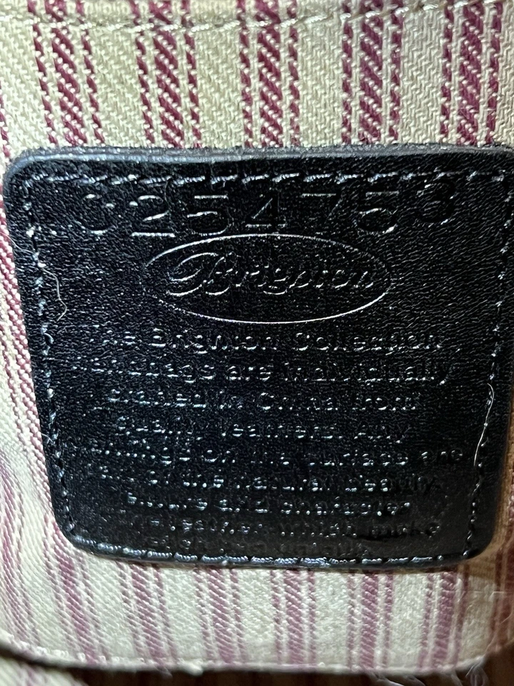 Bolso Alfombra Brighton Azul Rosa Floral Lazo Tapiz Cuero Cartera Bolso de Cosméticos Foto 2 de 4