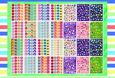 Stickers Bundle - Kid Cartoons Lot 49 Fun Packs Themes Seasons Teachers, TEENS 