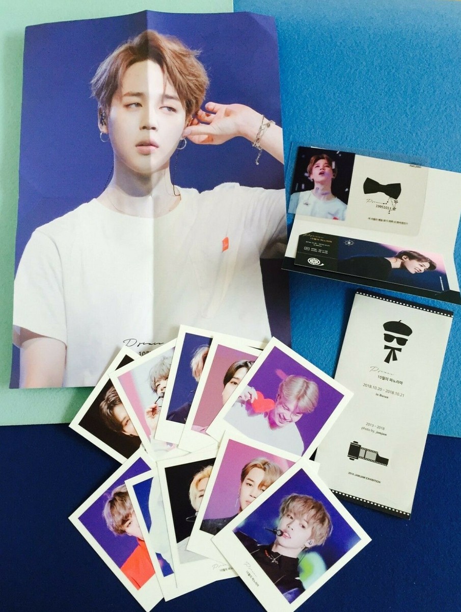 Bangtan boys BTS Jimin fanclub official exhibition package