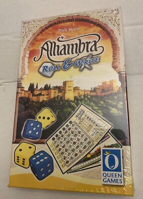 Queen Boardgame Alhambra - Roll & Write New Dirk Henn | eBay