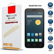 Película protectora de pantalla de vidrio templado premium para Alcatel Pixi 3 4,5