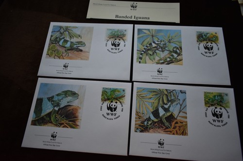 WWF World Wildlife Fund First Day Covers, Birds, Sealife, Polar Bears, Whales - Picture 15 of 18