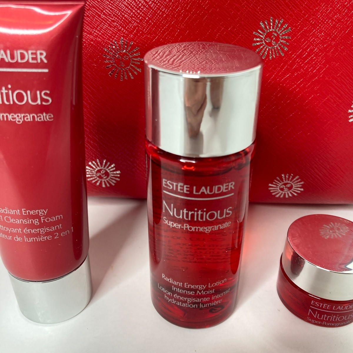 Estee Lauder Nutritious Super-Pomegranate 4pcs Skincare Gift Set