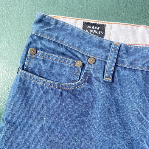 Hiut Denim Myra Jeans Women’s W29 L28 Selvedge 1 Of 67 High Rise Made In Wales - Picture 8 of 21