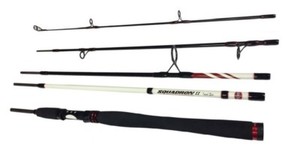 PENN SQUADRON MK II TRAVEL SPIN SALT WATER SPINNING ROD 5 PIECE 8ft 9ft or 10ft