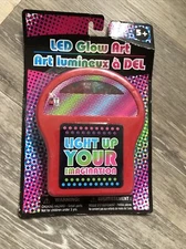 LED Glow Art Light up your imagination Ages 5+. Please Read