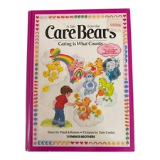 Caring Is What Counts (Tale from the Care Bears) #5 Hardback Vtg 80s Parker Bros