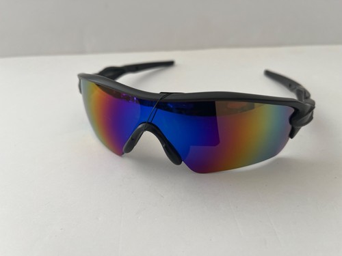 X-Hunter Semi Rimless Flash Mirrored Sports Sunglasses ANSI 87.3 UVB Protection - Picture 3 of 17