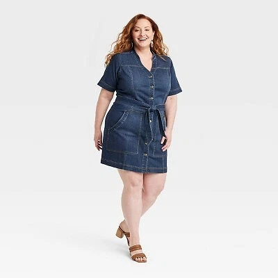 Knox rose denim clearance dress