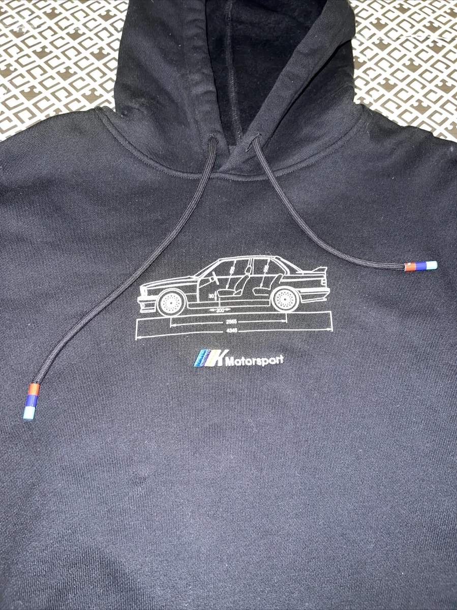 KITH for BMW Motorsport SIDE Dimensions HOODIE Size S Black