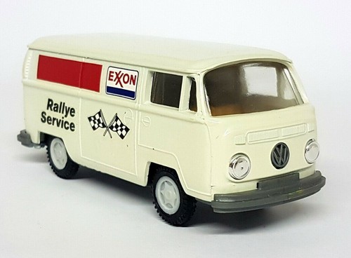 Gama Mini 1/43 – Volkswagen T2 Bay Rallye Service – Modèle De Collection Rouge