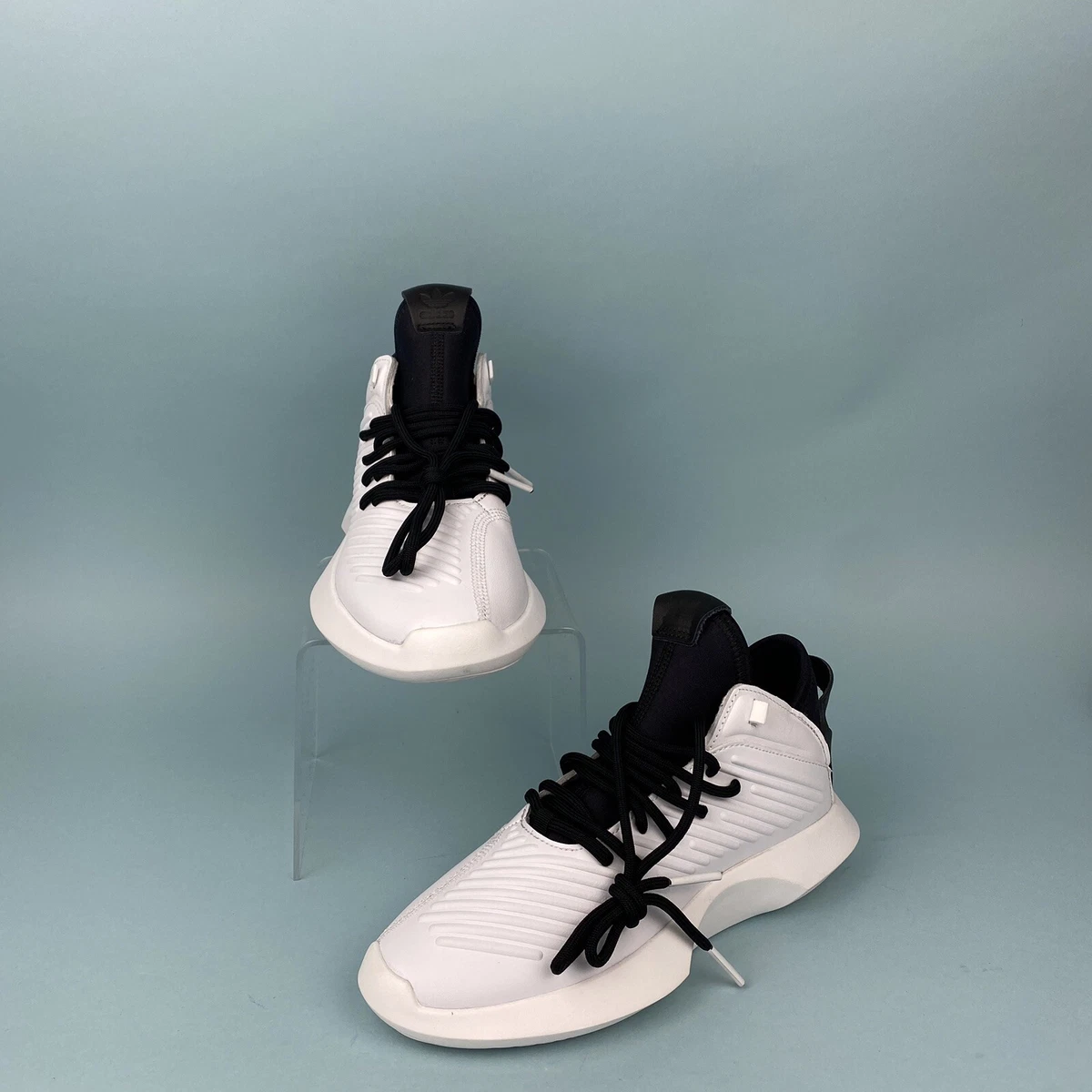 New Size 5 Adidas Crazy 1 ADV Sneakers Basketball White Black AQ0320 140.00