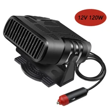 Car Heater 12V 120W Portable Electric Heating Fan Defogger Defroster Demister