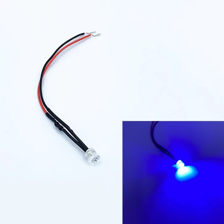 LED-Minilichterkette, 10 Warmweiße LEDs, Rattankugeln