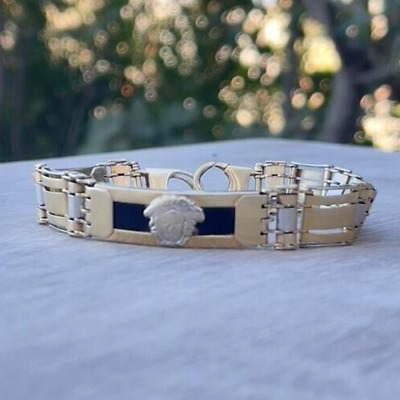GOLD 14K 585 YELLOW Bracelet Italy 25 grams Rare For Men GOLD 14K 585 YELLOW Bracelet Italy 25 grams Rare For Men