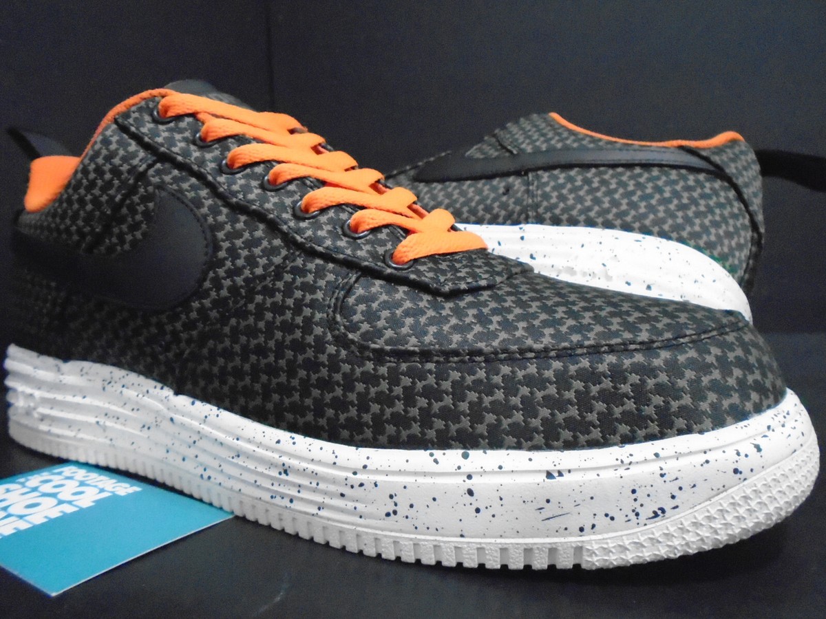 NIKE AIR LUNAR FORCE 1 UNDFTD SP UNDEFEATED HALLOWEEN BLACK WHITE
