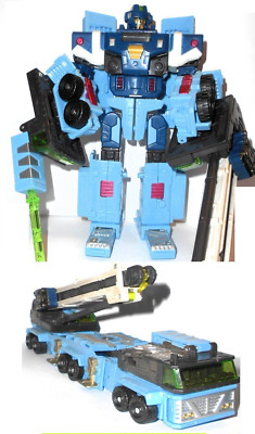 Transformers Cybertron 2006 MUDFLAP 8 inch COMPLETE voyager