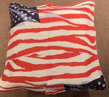 Half A Dozen American Flag Tiger Stripe Bandana Lot Of Six 6 