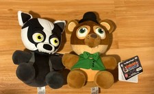 Funko FNAF Fanverse Plush Bundle Blake the Badger Popgoes Weasel NWT