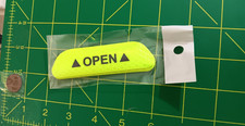 4pcs OPEN door reflective sticker Car Door Reflective Safety Warning Signs
