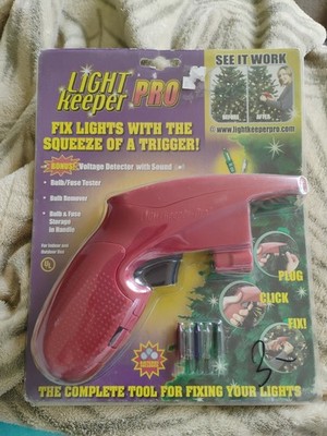 Light Keeper Pro Tool fix Incandescent Christmas Light Sets Bulb Tester Repair