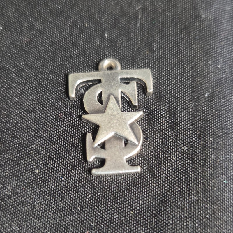  extremely rare / retired James Avery Sterling Silver Texas State Pendant/charm