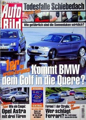 5) Auto Bild 34/2004 - Bentley Continental GT mit  - Ferrari 612 Scaglietti mit