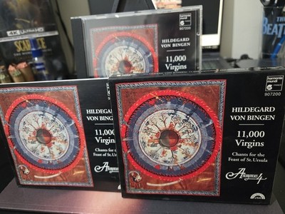 Hildegard von Bingen 11,000 Virgins Anonymous 4 Harmonia Mundi CD set.