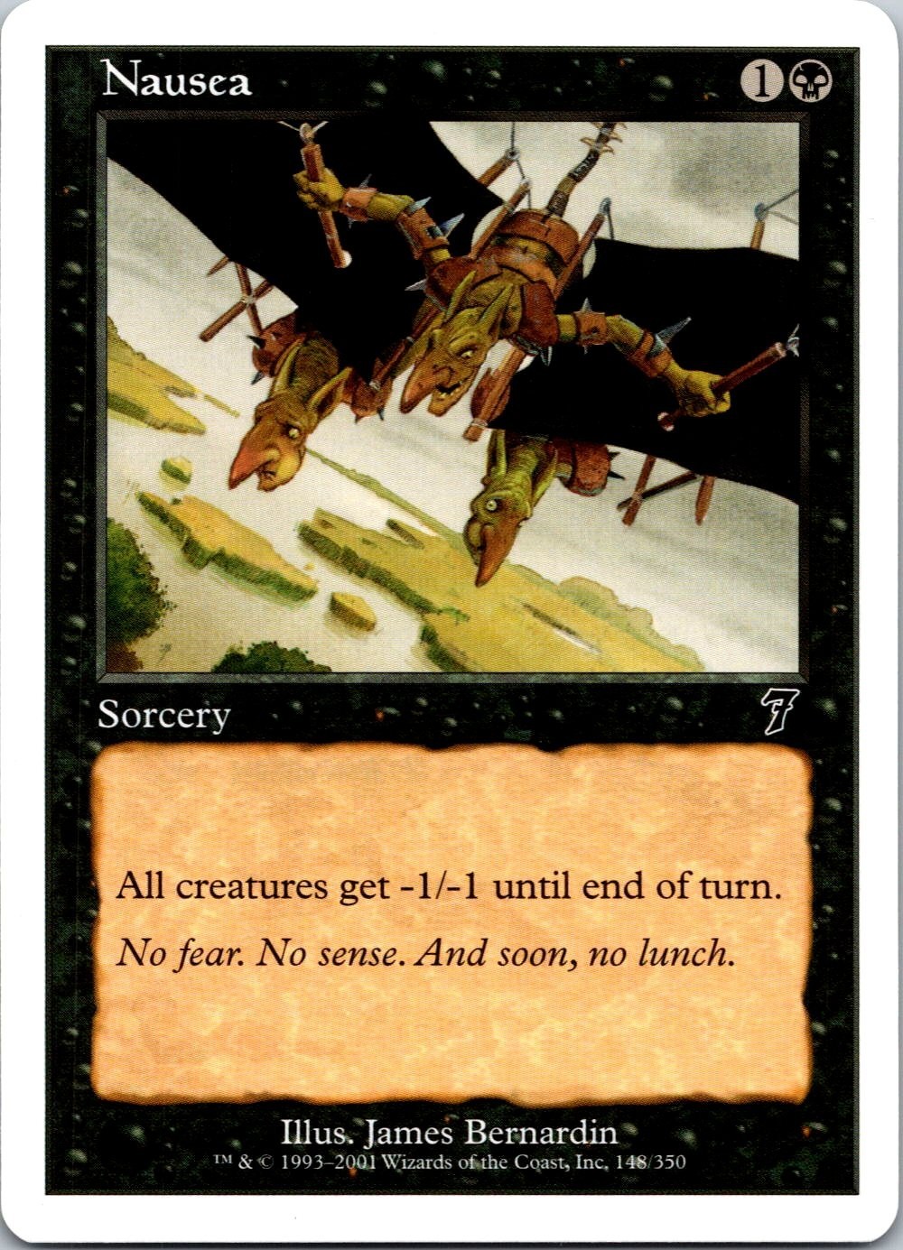 Nausea 7th Edition Regular