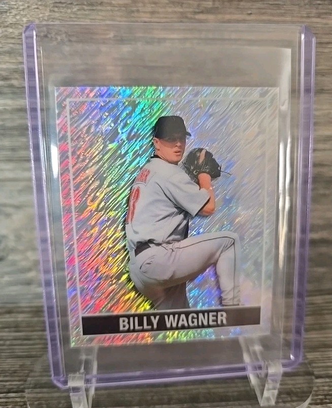 Billy Wagner 2025 Leaf National 15th Anniversary 1948 Silver Shimmer /15 48B-13