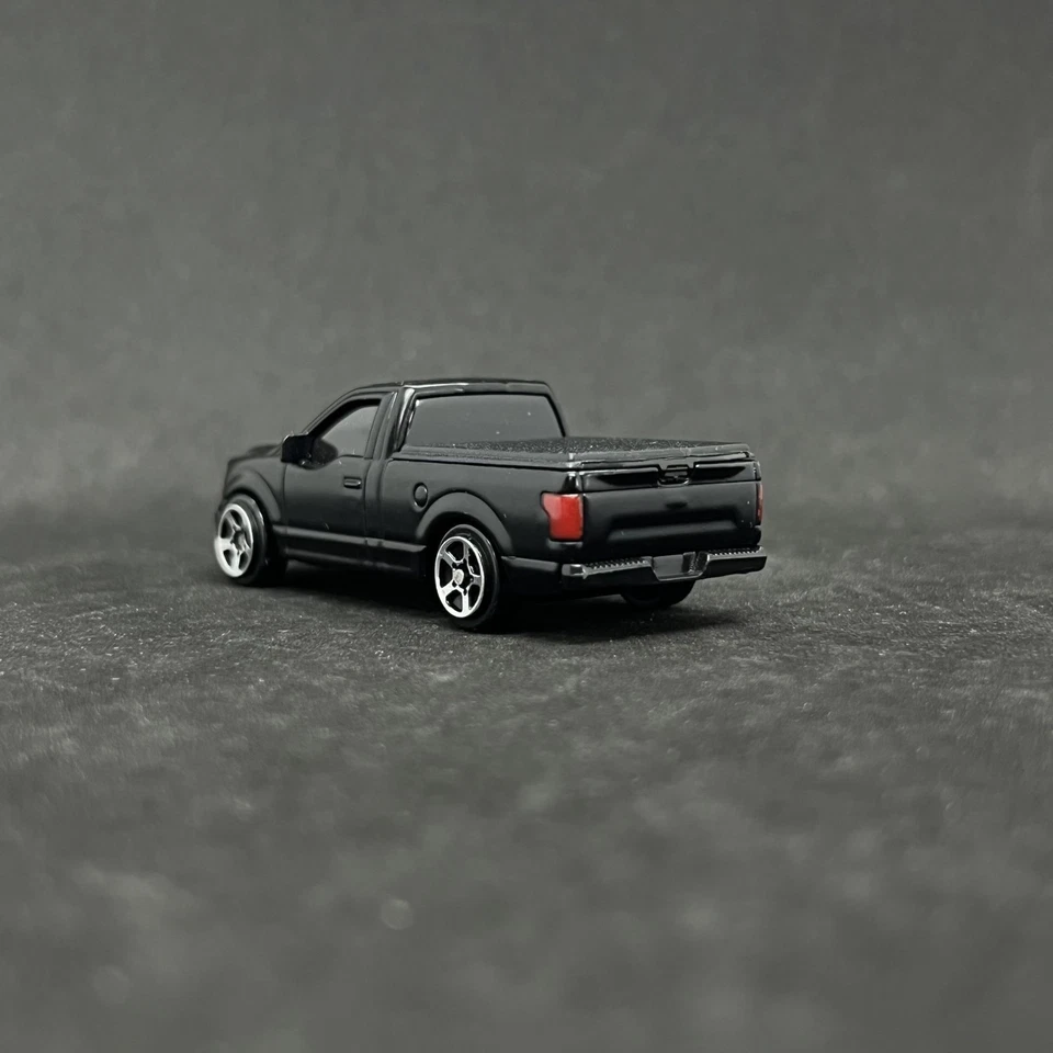1/64 Scale Ford Pickup Truck - Matte Black Alloy Model. Hot Gift for Boy - Image 2 of 4