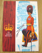 1965 S.S. Arcadia Queen's Birthday Cruise Menu P & O Orient Line old
