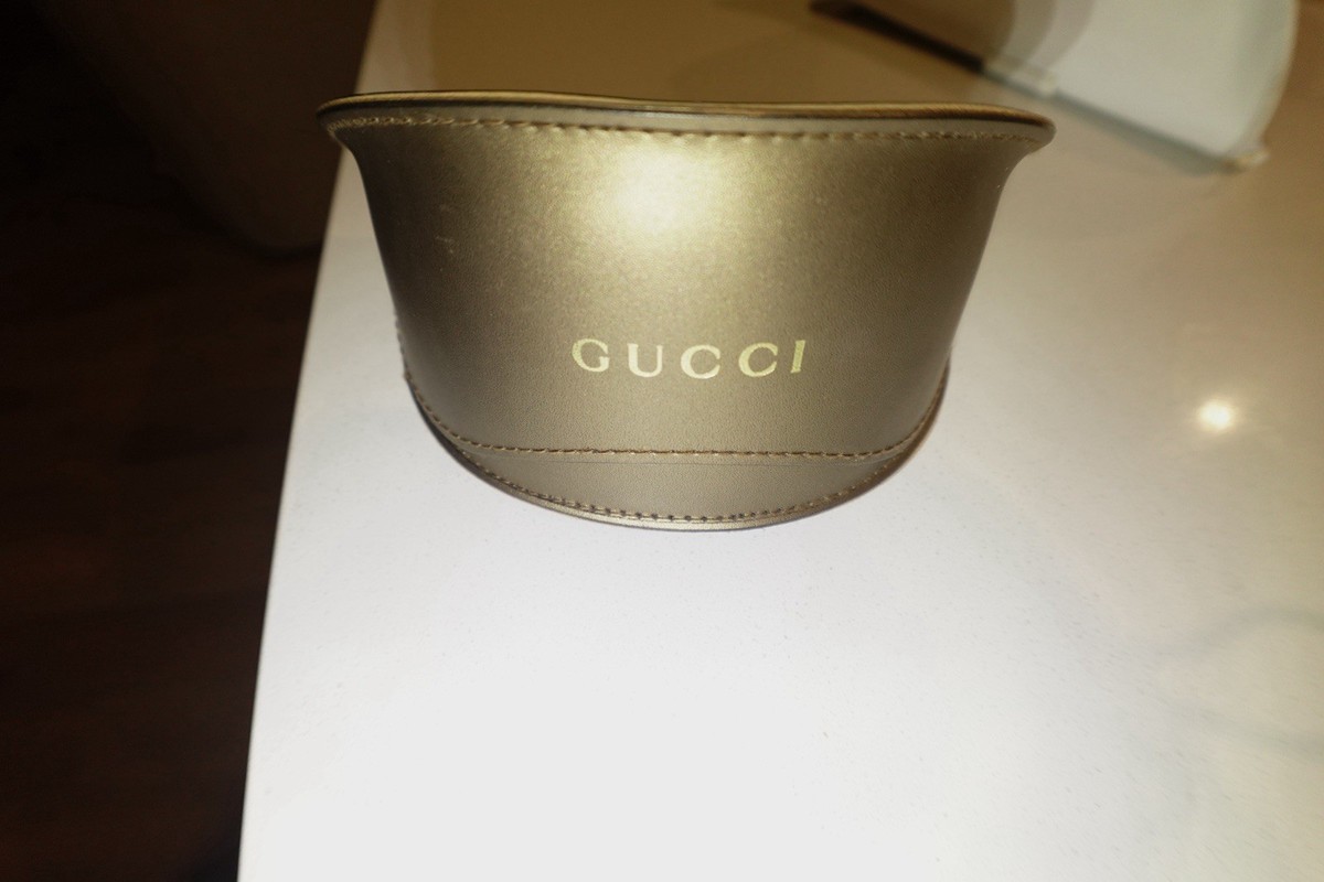 Vintage Gucci GG 2562/S Oversized Square Tortoise Brown Gradient