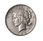 1922-P  Peace Dollar Better Date Silver Coin Sharp Details, No reserve $